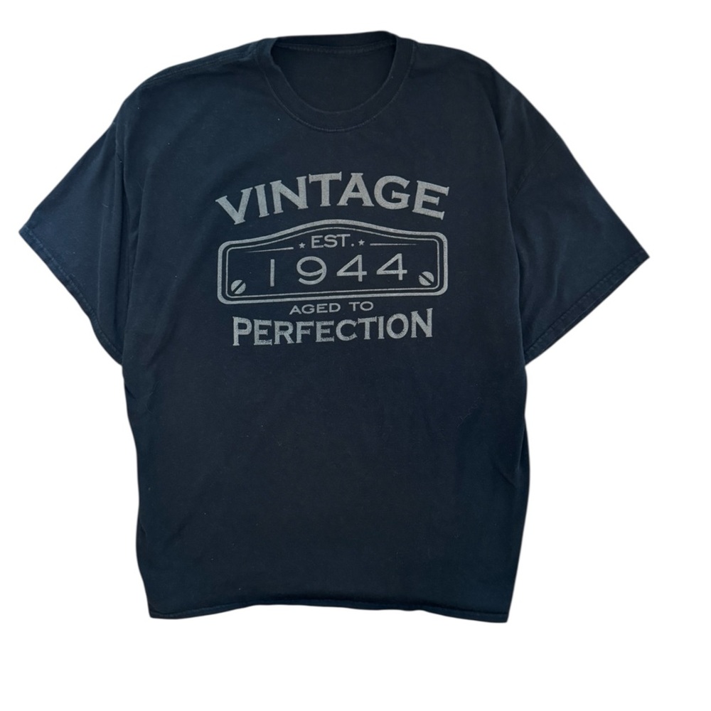 Vintage Black Graphic T-Shirt